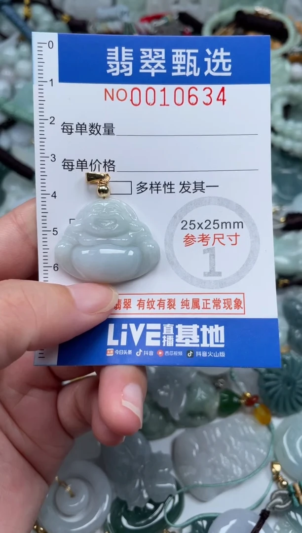 颈饰未镶嵌翡翠10634