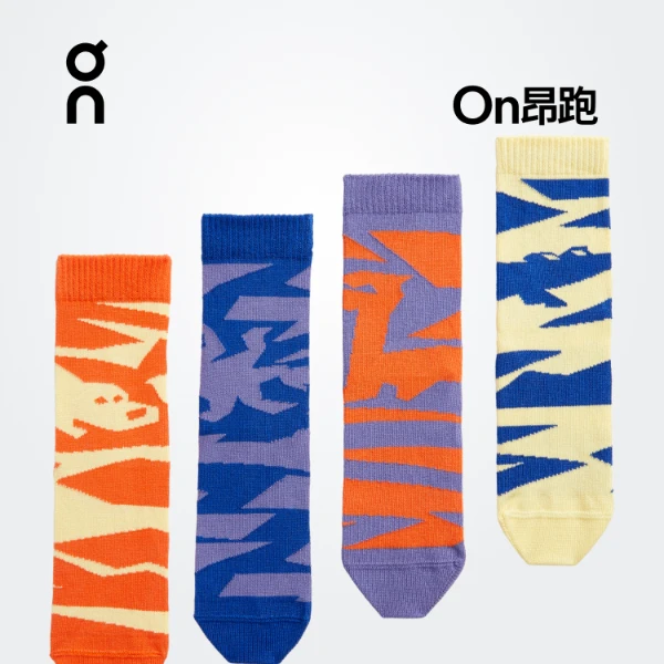 On昂跑Kids Sock 4-Pack 4双装儿童袜
