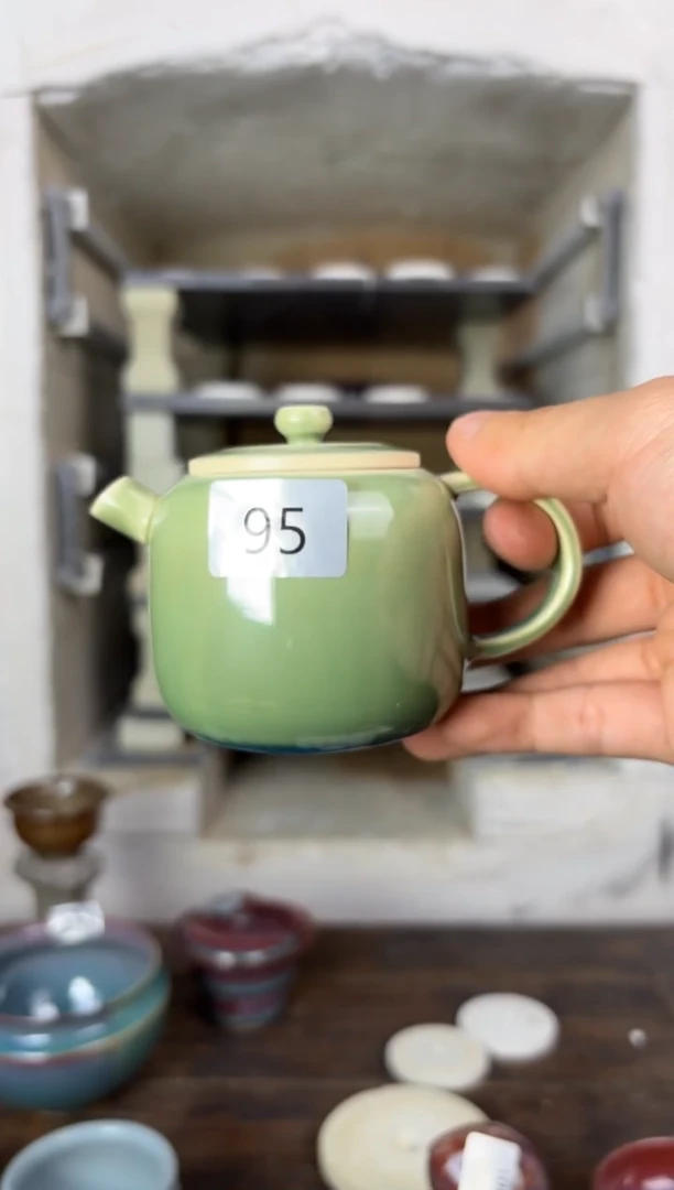 【闪购商品】摆件钧瓷窑变精品茶器