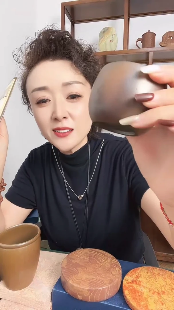 砭石砭石粉五色土小苹果杯