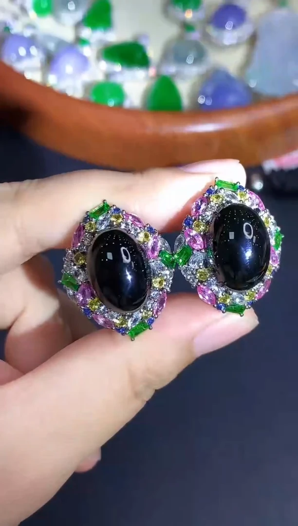 18K金镶嵌戒指翡翠628-中国好珍宝