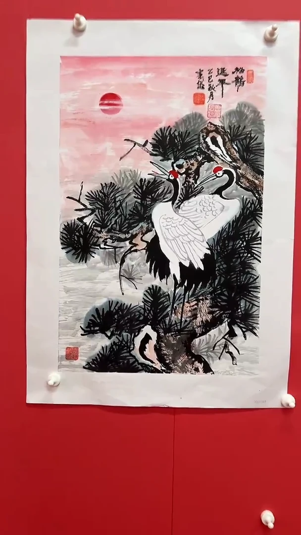 国画 孟宪岱手绘国画