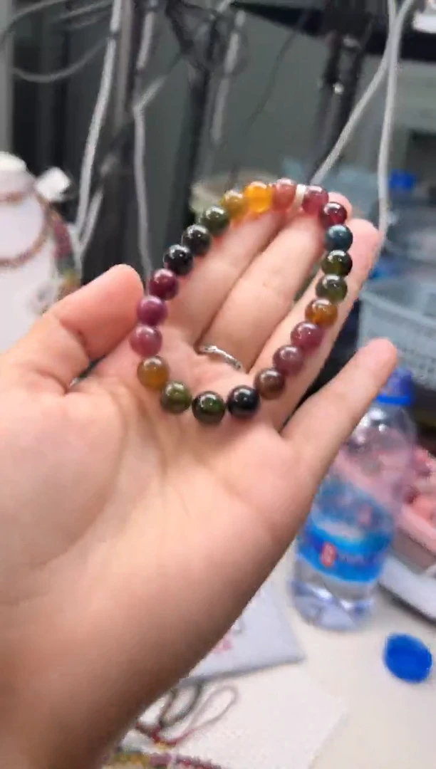 未镶嵌手串碧玺碧玺单圈/多样式发一8mm+