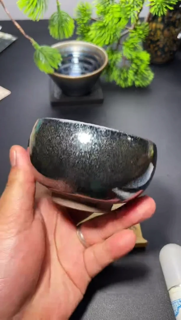 茶盏169叶紫建盏