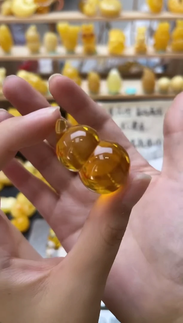 琥珀未镶嵌珠宝奇石081琥珀蜜蜡微瑕