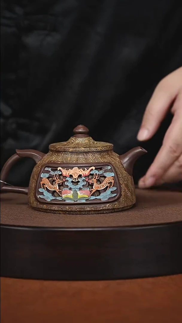茶壶紫砂原矿紫砂壶