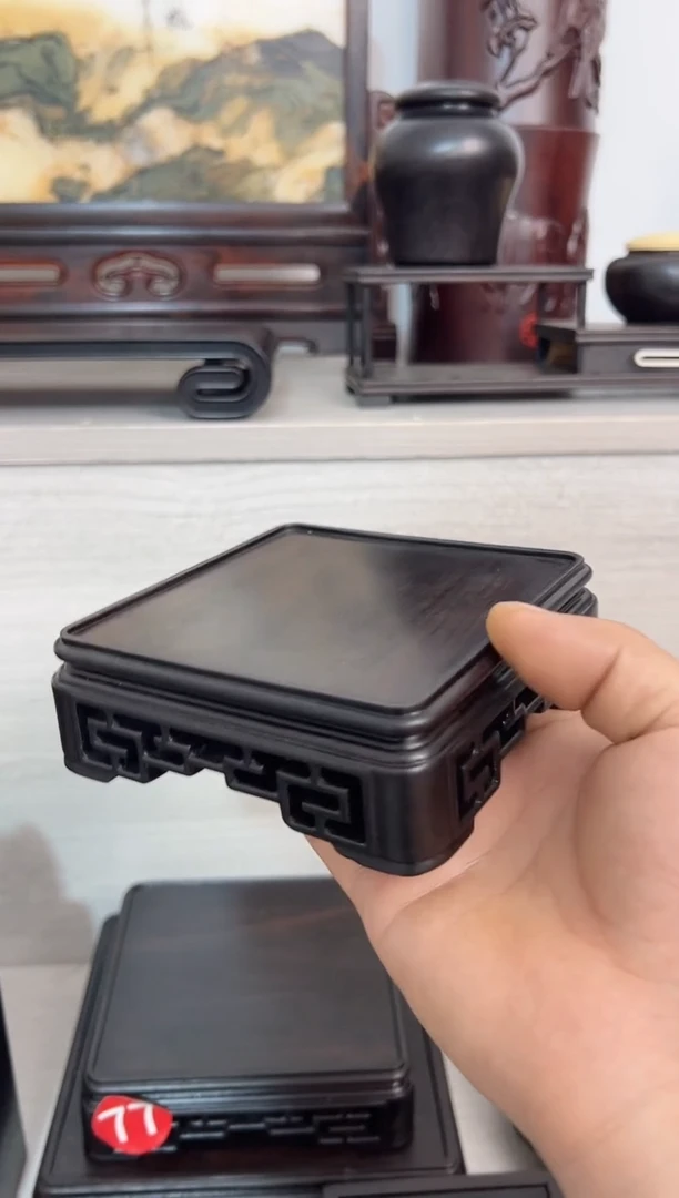 东非黑黄檀（紫光檀）尺寸10*10*4