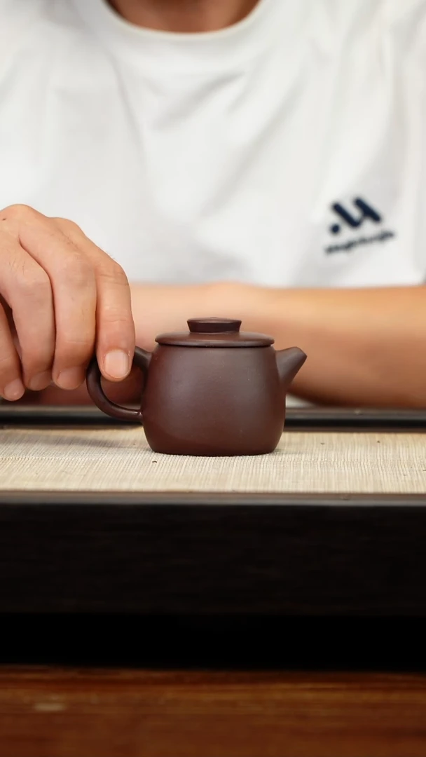 茶壶紫砂小**米紫泥巨轮