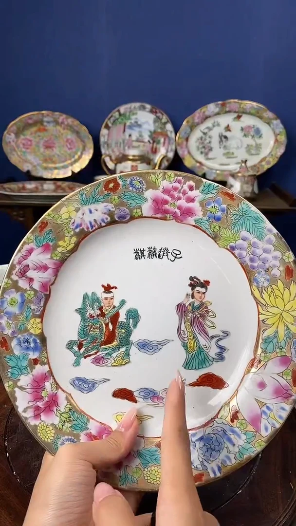 摆件微瑕景德镇厂瓷摆件单件