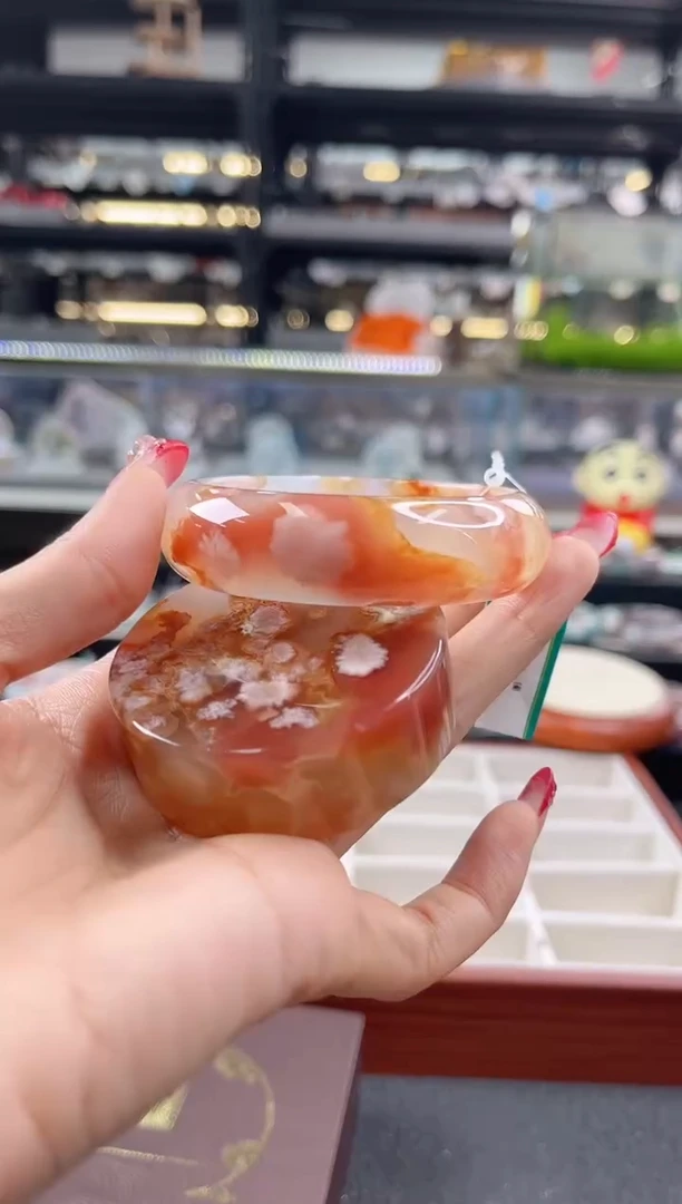 未镶嵌手镯石英质玉55圈口（赠品镯心）S965826