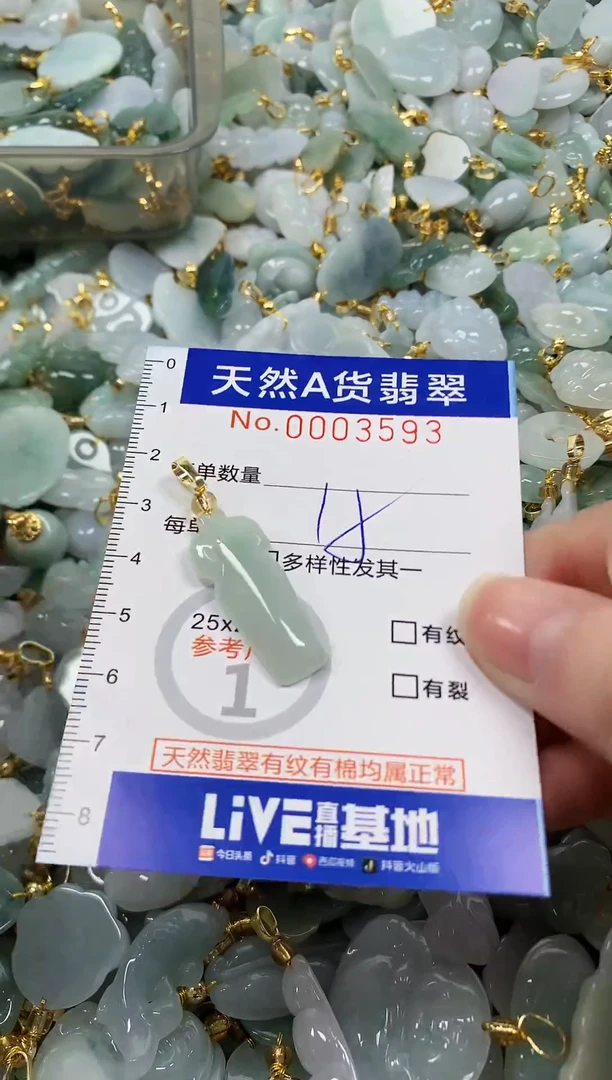 颈饰未镶嵌翡翠纯天然a货翡翠