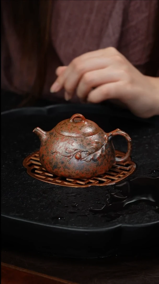 茶壶紫砂宜兴原矿紫砂45