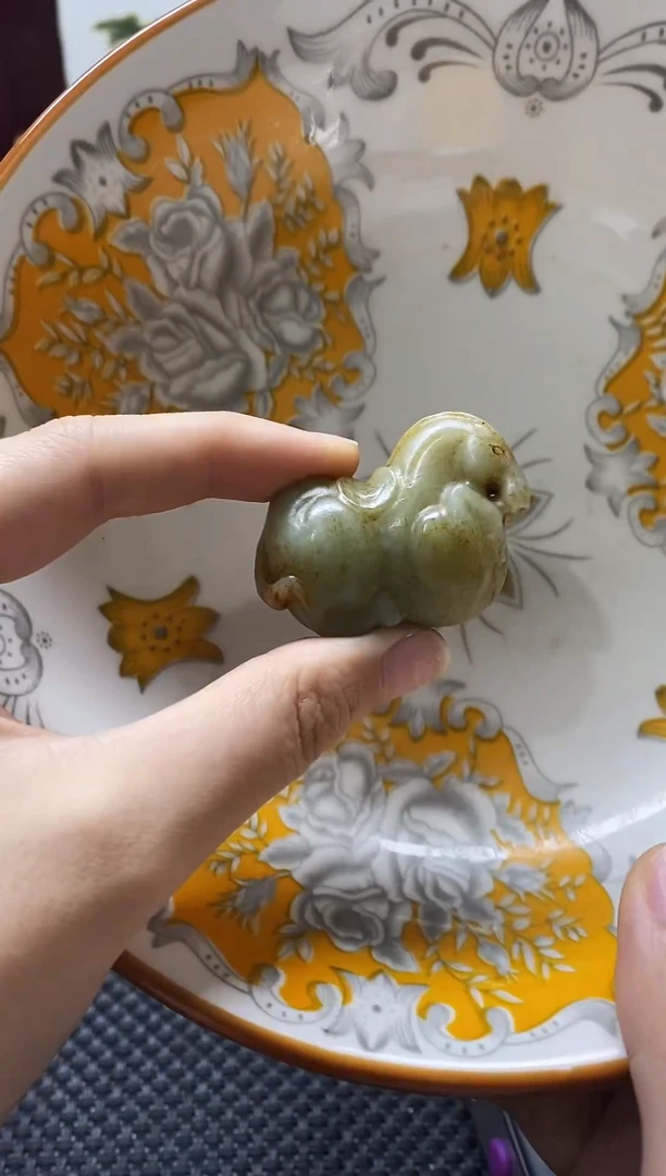 瓷片瓷片 瓷器 摆件 1个