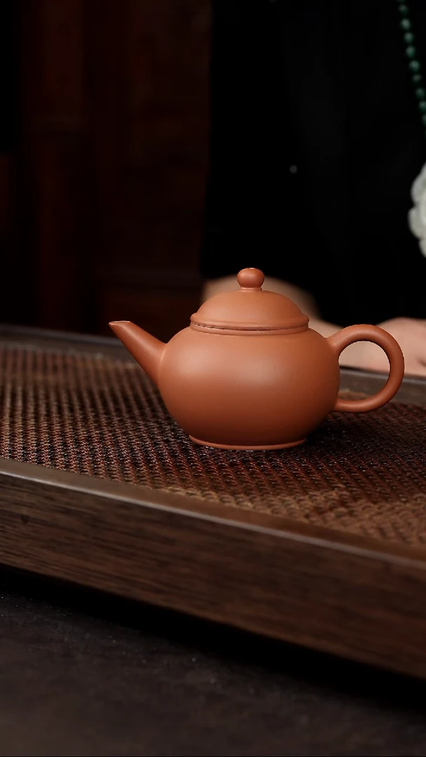 茶壶紫砂红泥水平