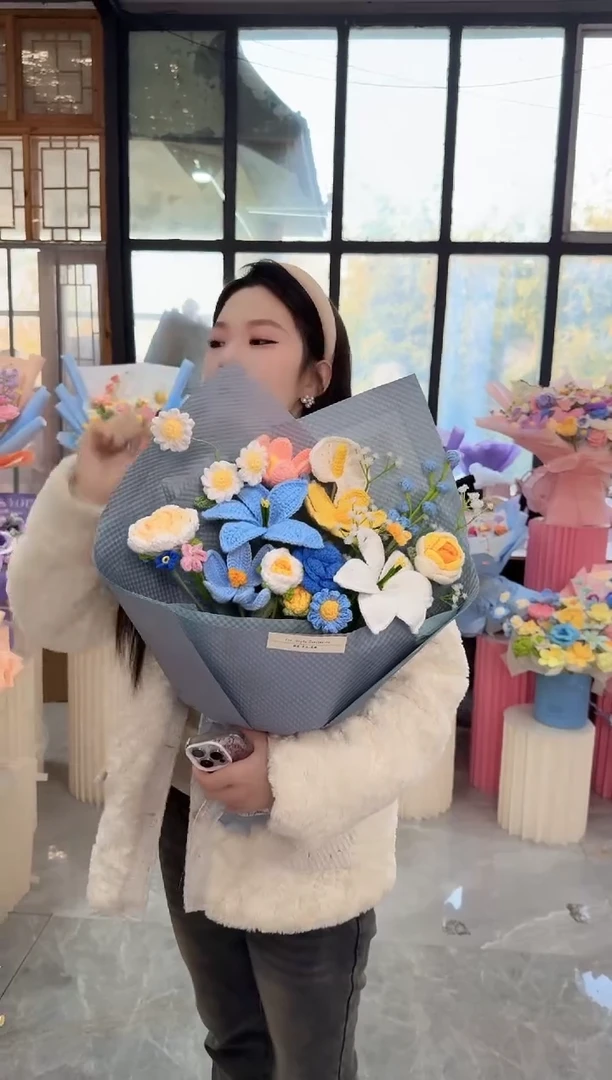 非遗手工定制花束，孤品清仓