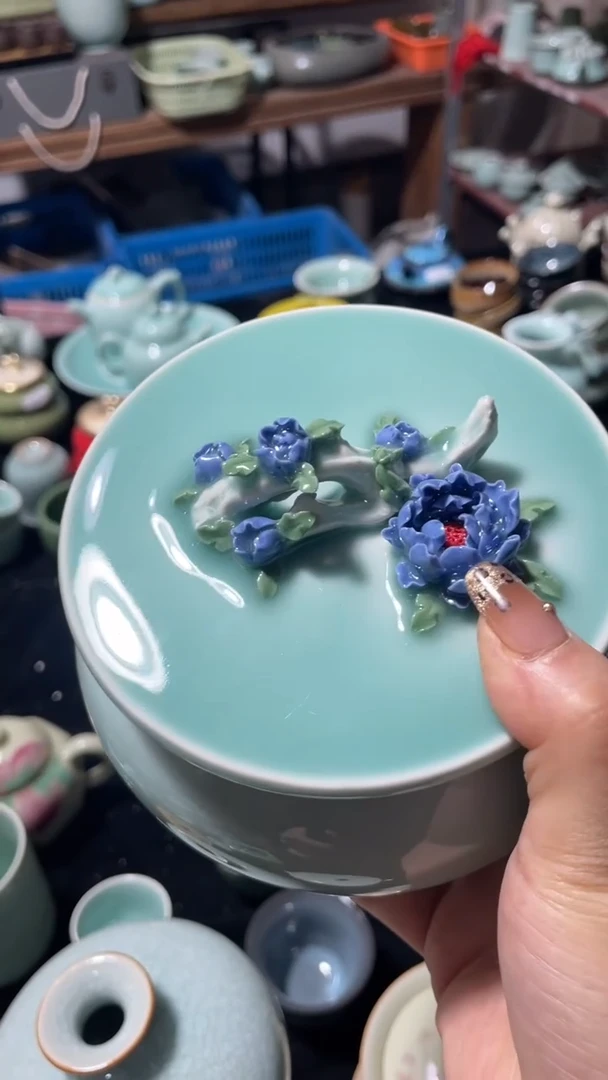 【闪购商品】特价福利 微瑕 慧仙青瓷