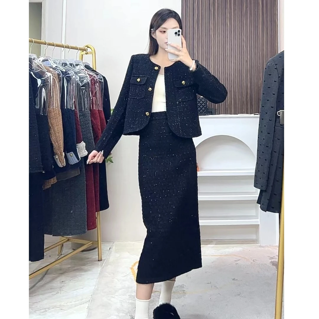 2025早春小香风套装时尚气质高级显瘦女外套小香风