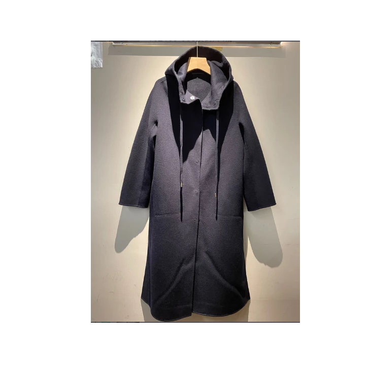 WAWA【新年大促】春季暗扣抽绳连帽风衣YJ2211-001