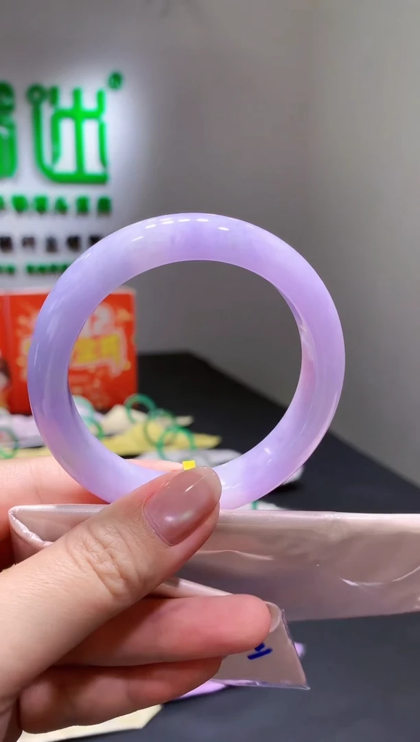 未镶嵌手镯翡翠-k309  天然缅甸A货翡翠57.9正圈