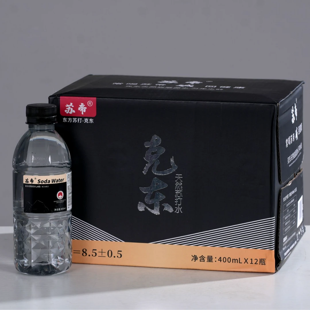 苏帝 克东苏打水 经典黑  400ml*48瓶