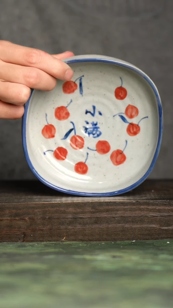 【闪购商品】杯青诗手工手绘瓷器