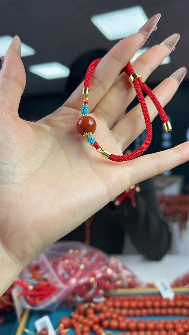 未镶嵌珠串南红玛瑙12.17-12mm（多样发其一）250763028