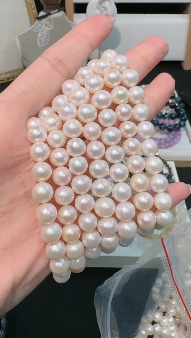 【闪购商品】淡水珍珠手串未镶嵌默认微瑕发一串B23