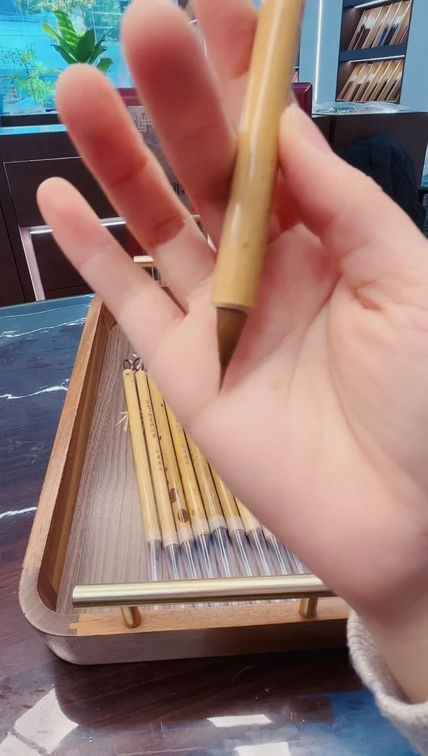 超级福利，孤鹜·狼毫鸡距笔10支