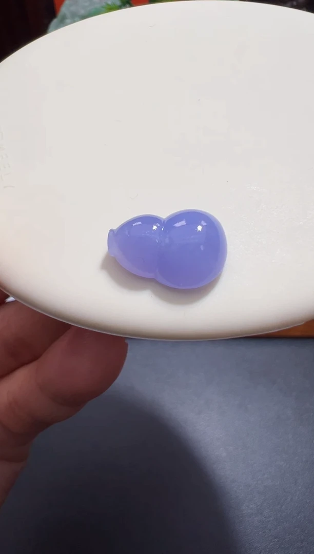 未镶嵌定制翡翠15.3*11.6*6.3葫芦