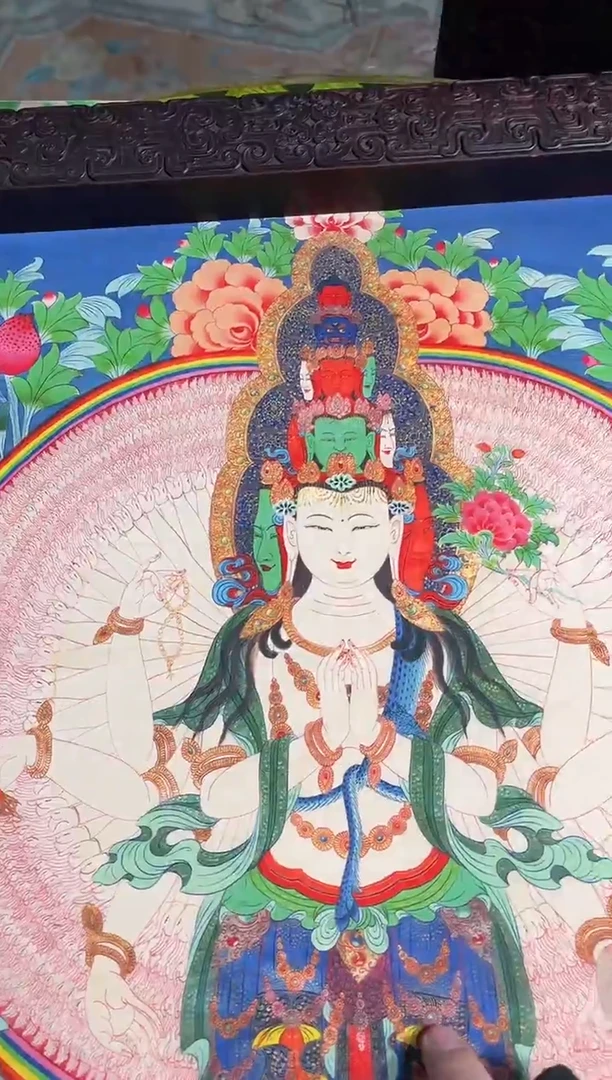 卷轴画天天的唐卡tk160