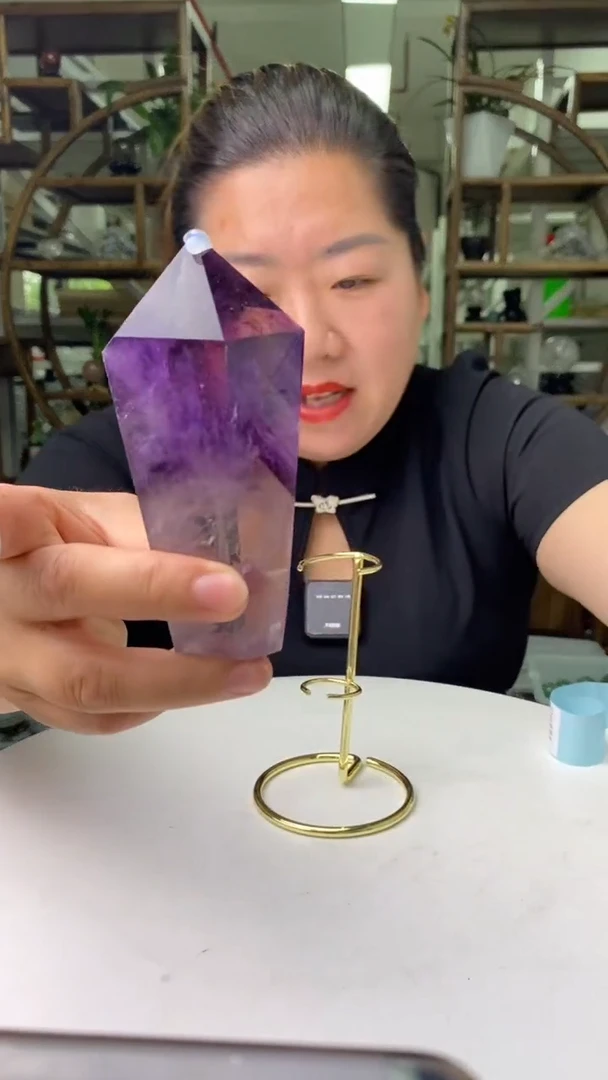 权杖未镶嵌水晶紫水晶权杖D223