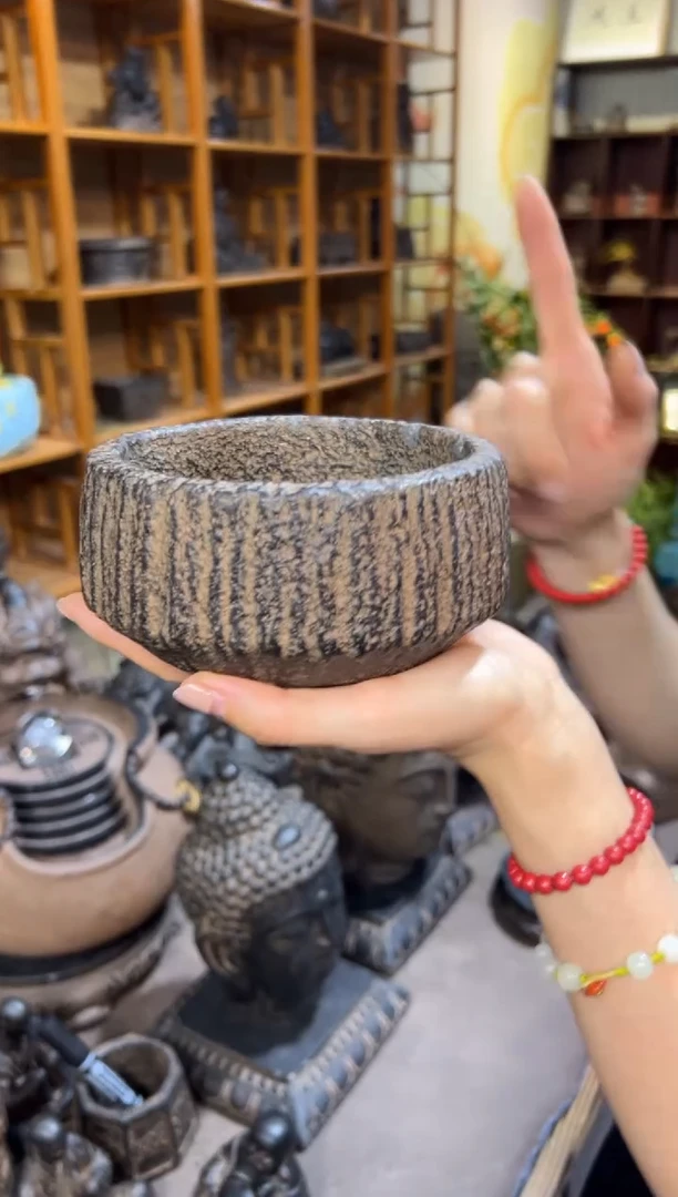 陶土【火山泥】小石钵