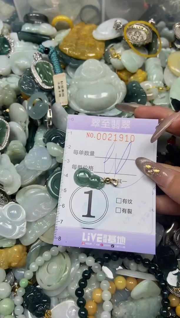 【闪购商品】翡翠颈饰未镶嵌闪购0021910