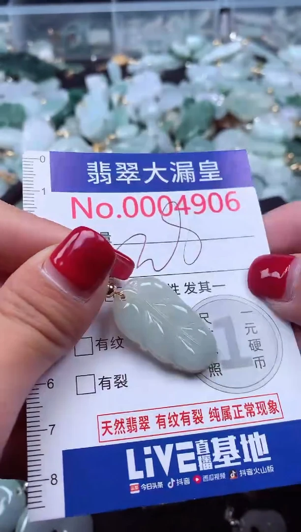 颈饰未镶嵌翡翠4906
