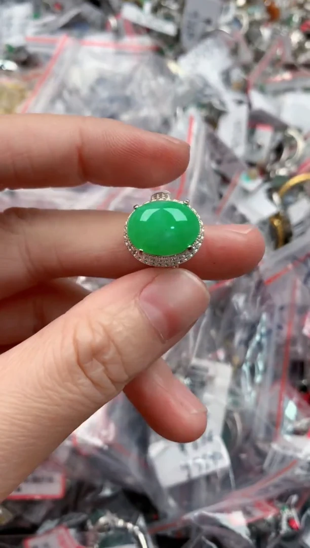 未镶嵌戒指翡翠101010      4