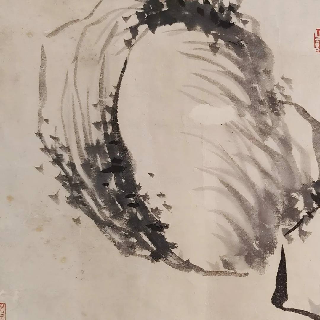 【辽拍】V250106-1-14《石》（0.4平尺) 纸本镜片 zw