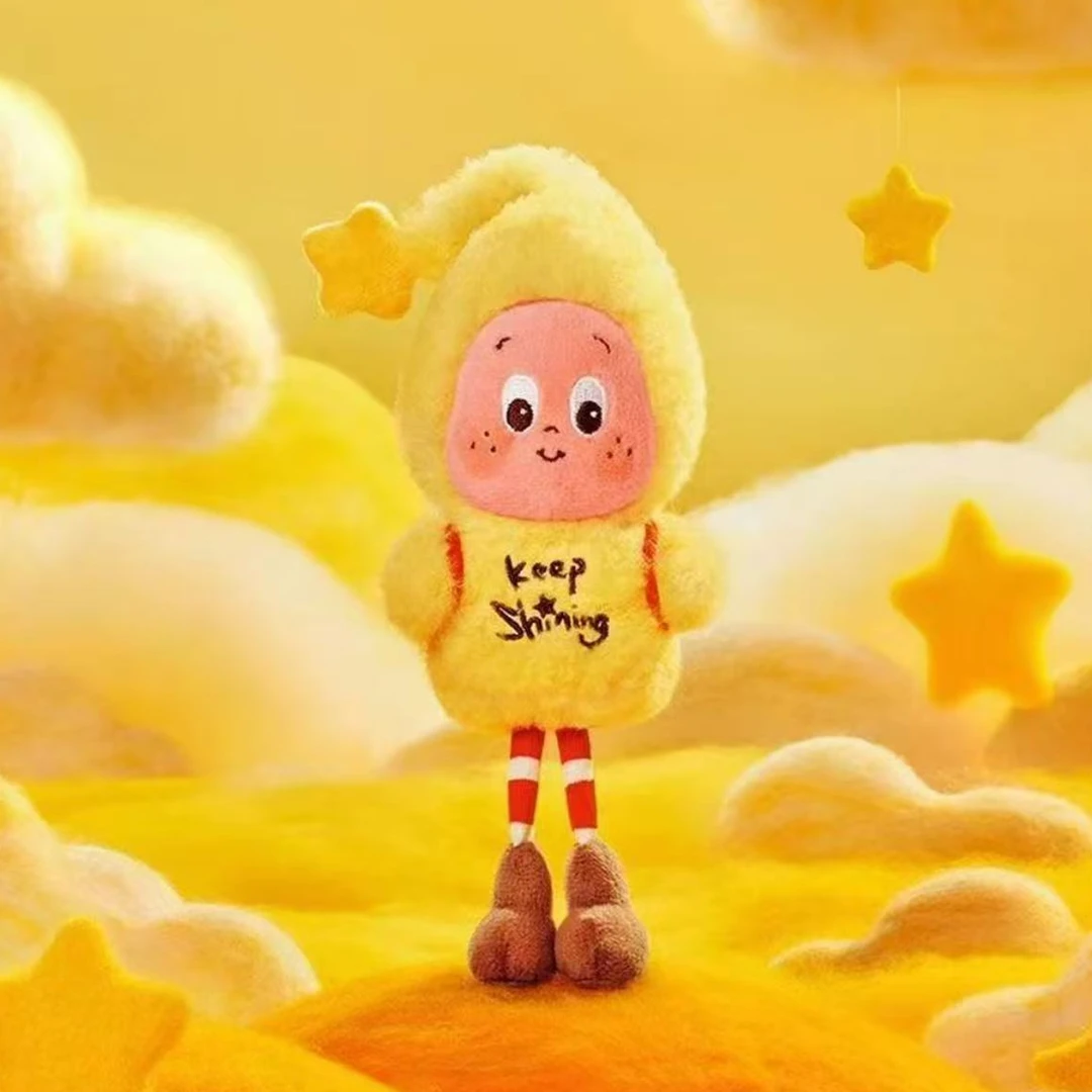 【代拆】星星人系列毛绒钥匙圈盲盒