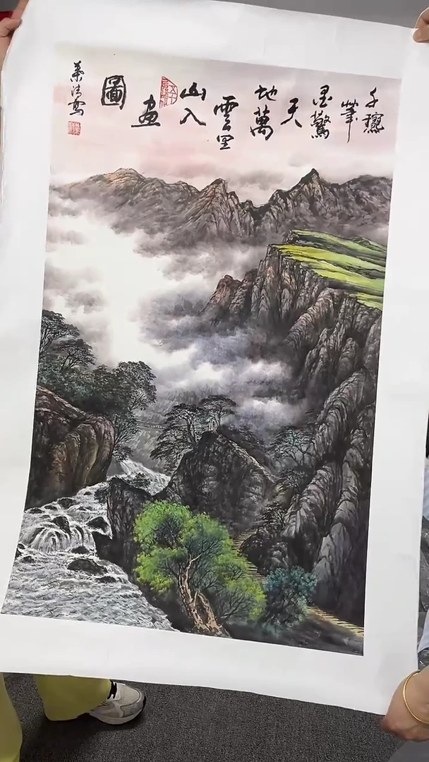 国画王业青艺术家国画作品119