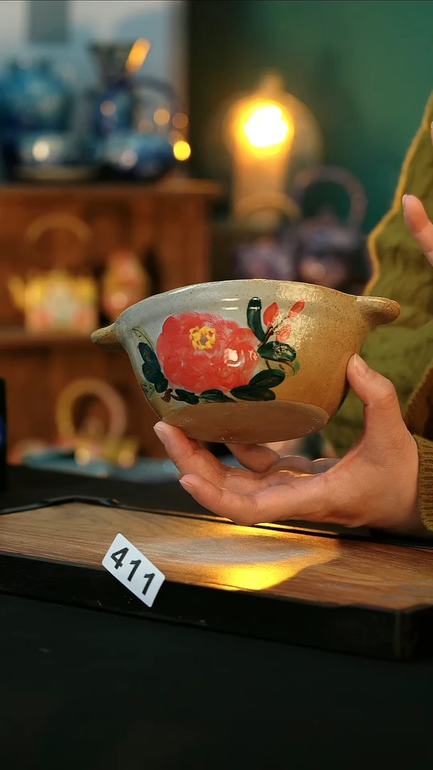 【闪购商品】杯手绘心瓷陶瓷浮力