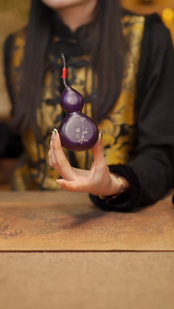 【闪购商品】60宴禾堂天然大漆小葫芦--58