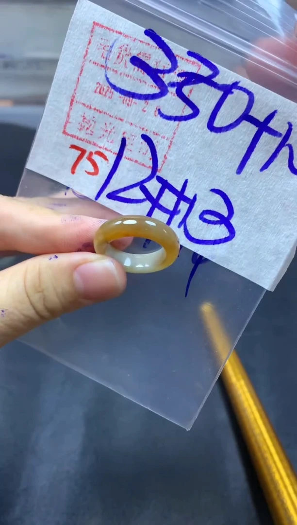 未镶嵌定制翡翠戒圈12-13#360毛货需精细抛光