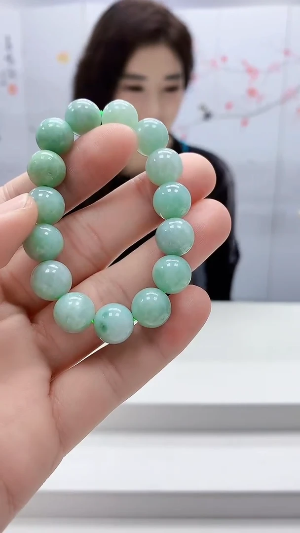 翡翠未镶嵌颈饰4829bb-jj手串6