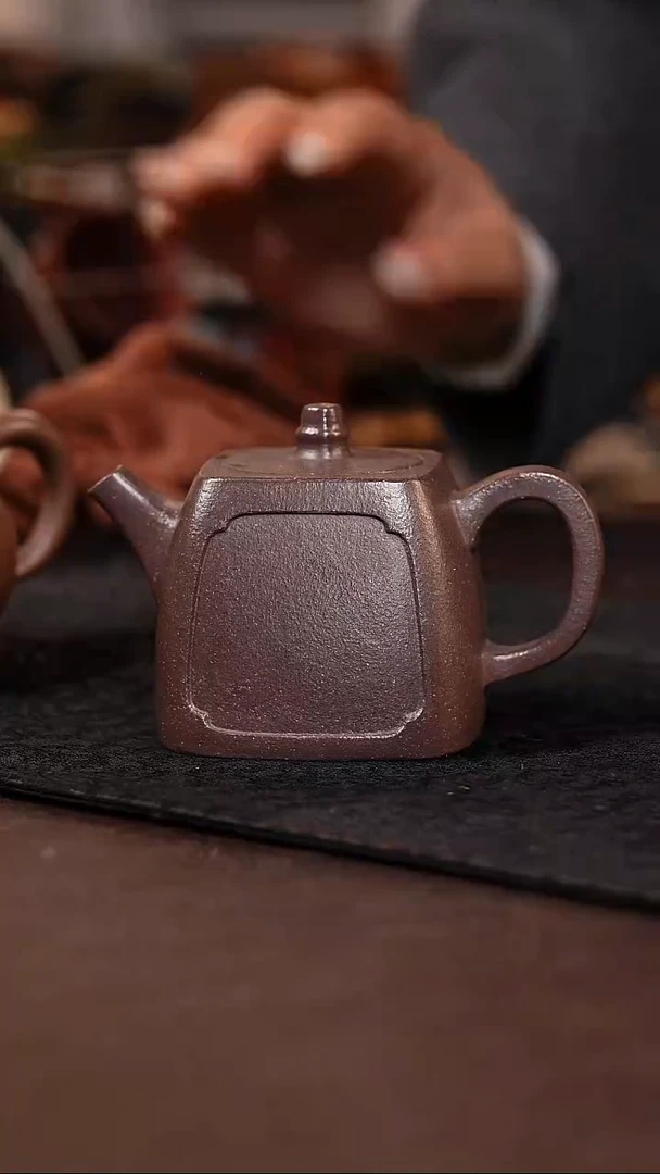 茶壶紫砂光素小品