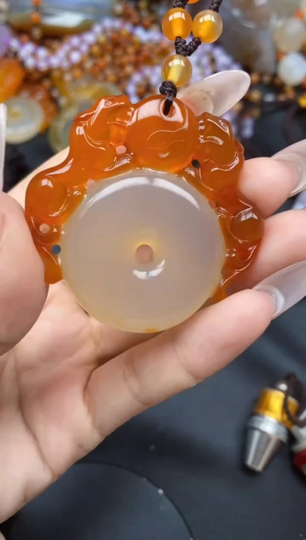 【闪购商品】玛瑙/玉髓颈饰未镶嵌ll