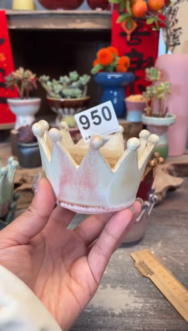 【闪购商品】摆件950知木小芳花盆