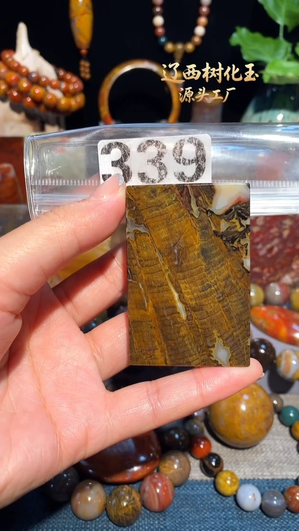 未镶嵌-硅化玉天然北票硅化玉吊坠
