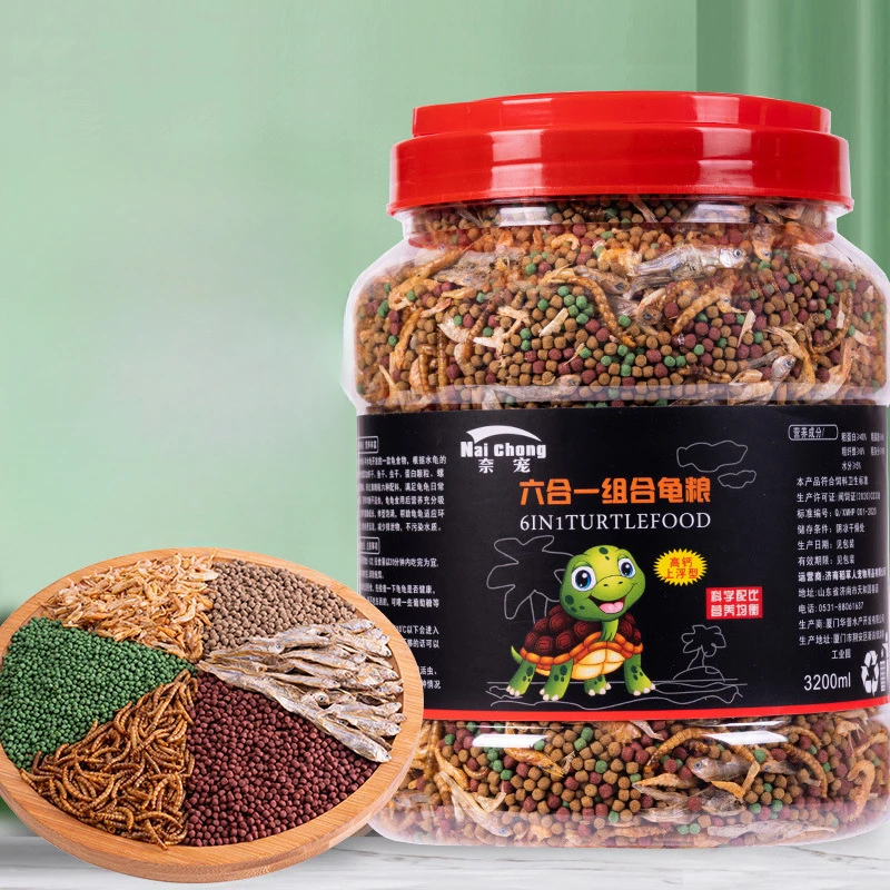 2025新款乌龟粮宠物龟金钱龟巴西龟草龟鳄龟饲料乌龟饲料宠物用品