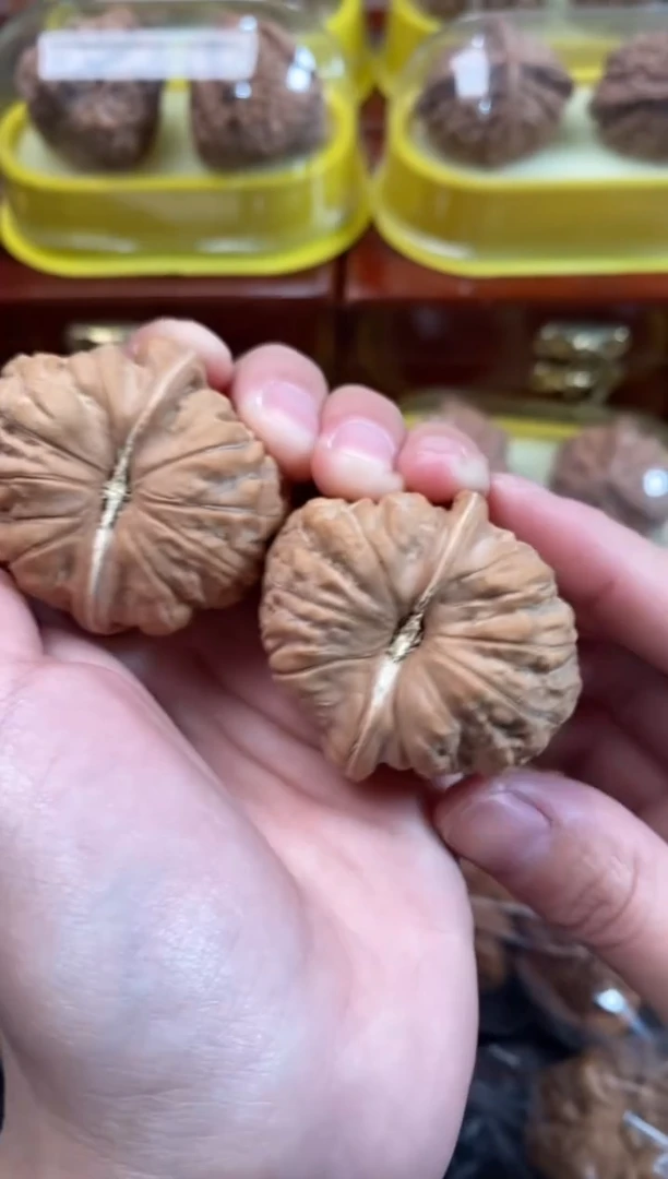 把件文玩核桃南瓜墩39尺s523