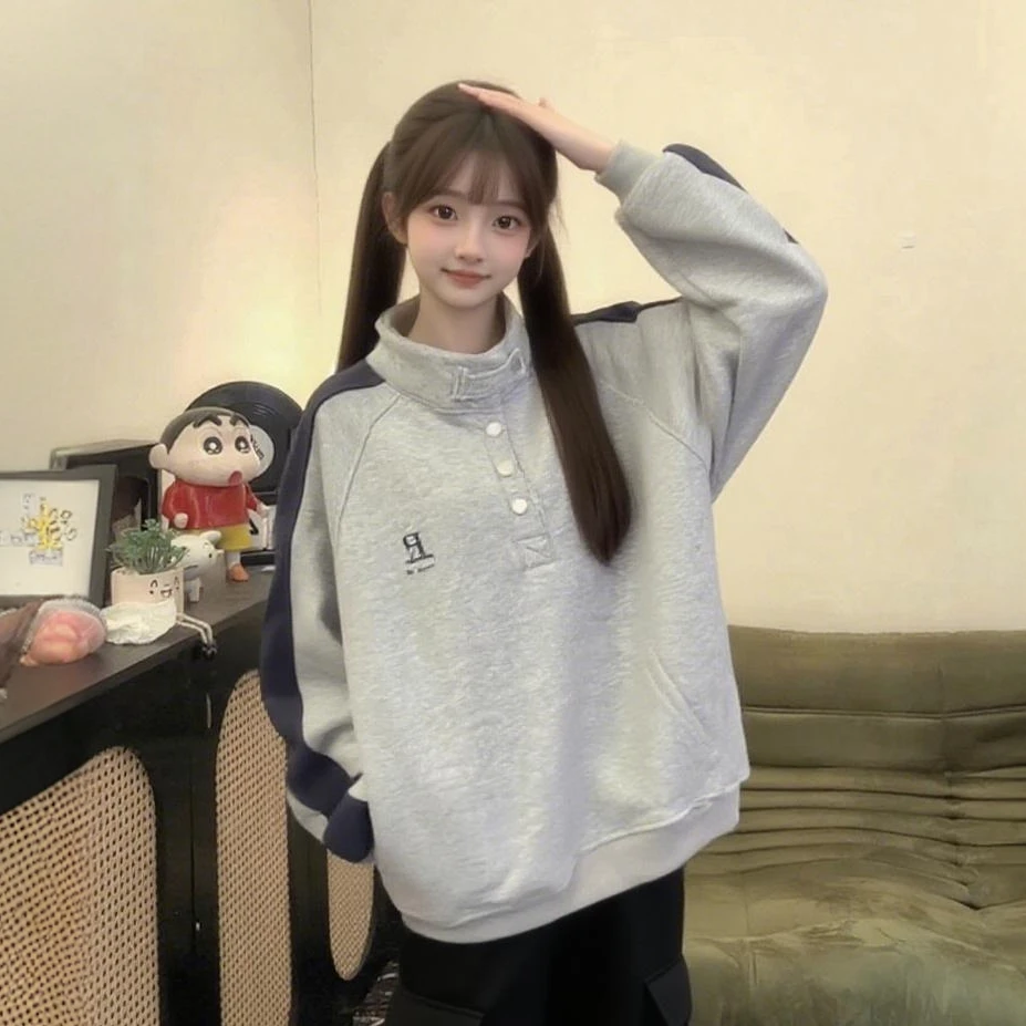 卫衣女童12-15岁大童13初中生16高中生18女孩衣服2025春秋新款潮