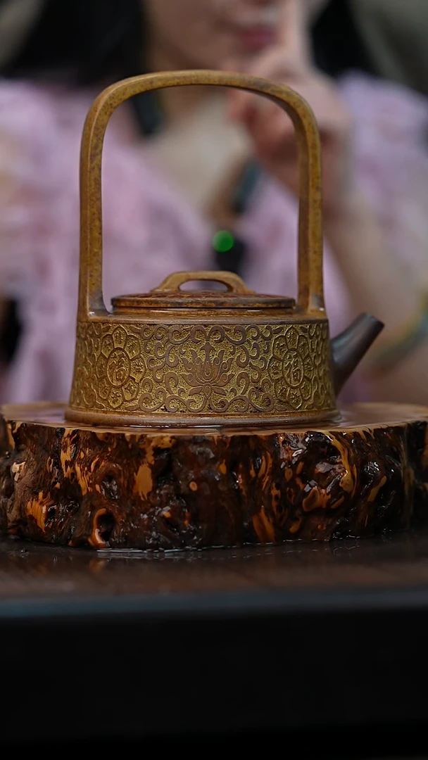茶壶紫砂宜兴岁颐传砂原矿全手1